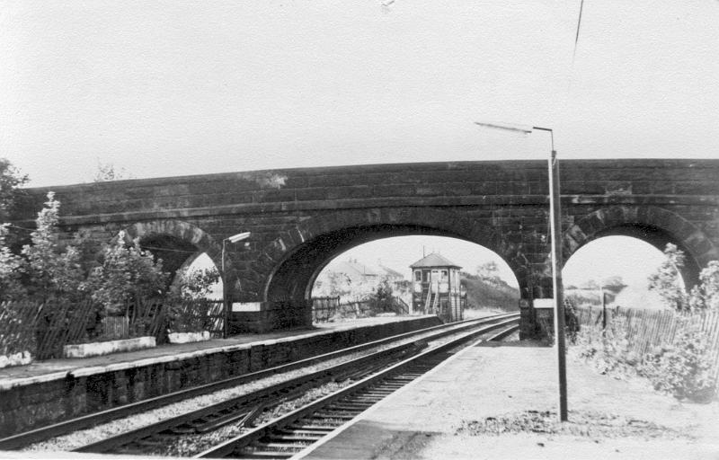 Long Preston Station and Signal Box 1971.JPG - Long Preston Station & Signal Box in 1971